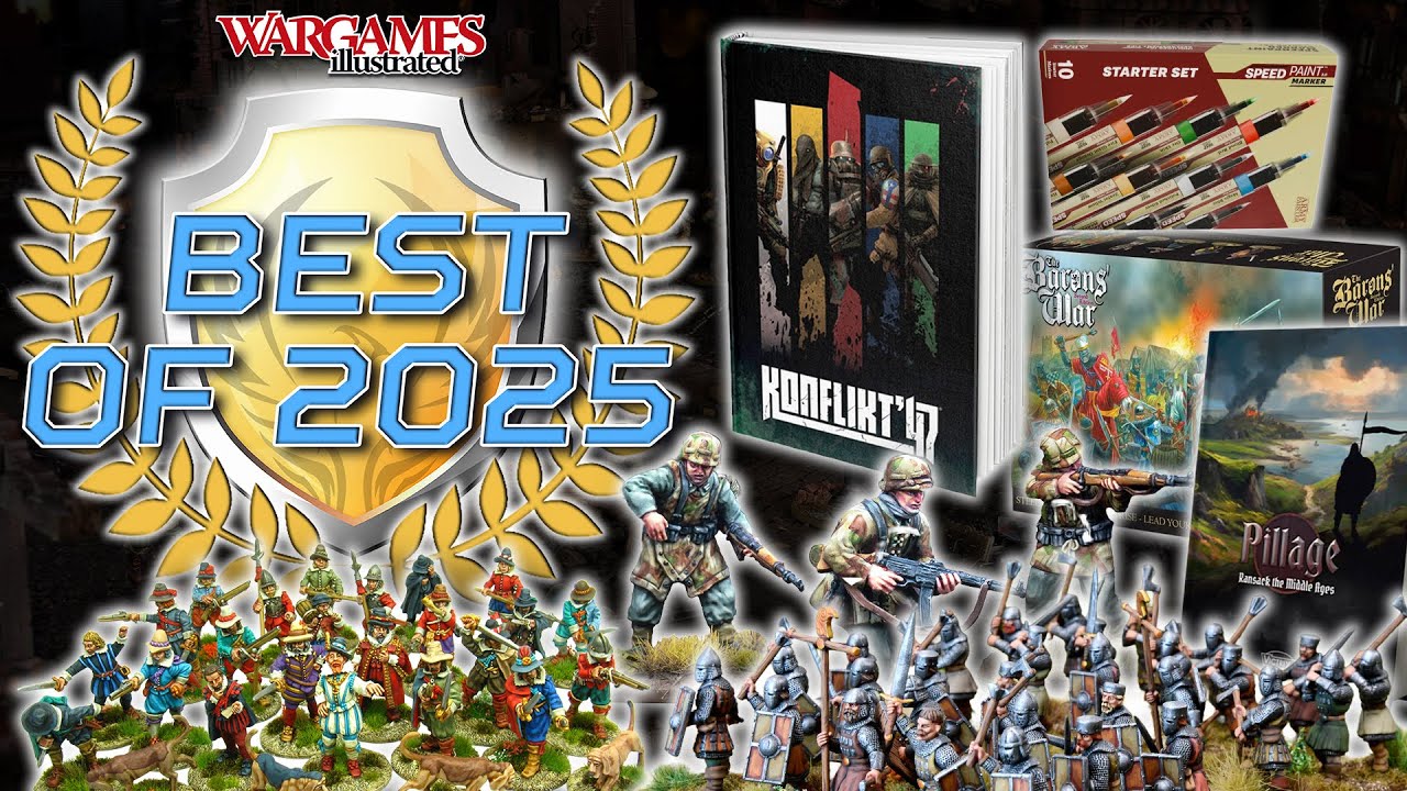 Лучшие варгеймы 2025 года — лучшие правила, миниатюры и многое другое.