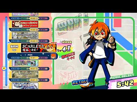 [pop'n music High☆Cheers!!] スカーレット3/焔迅-令式- H 正規パーフェクト/鏡フルコン
