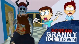 Scream Granny Ice Town - Android Game | Shiva and Kanzo Gameplay screenshot 2