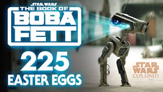 The Book of Boba Fett Season One - 225 Easter Eggs Wealth