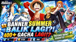 400 GACHA GRATIS LAGI⁉️& JADWAL CP0 KAKU EGGHEAD‼️| One Piece Fighting Path | Indonesia