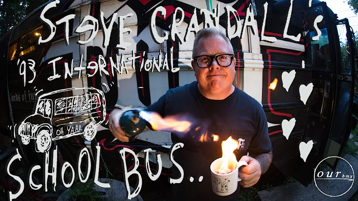 THE ULTIMATE BMX BUS - STEVE CRANDALL'S HOME ON WH...