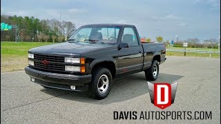Davis AutoSports 1990 Chevy Pick Up 454 SS / ONLY 00016 Miles / For Sale