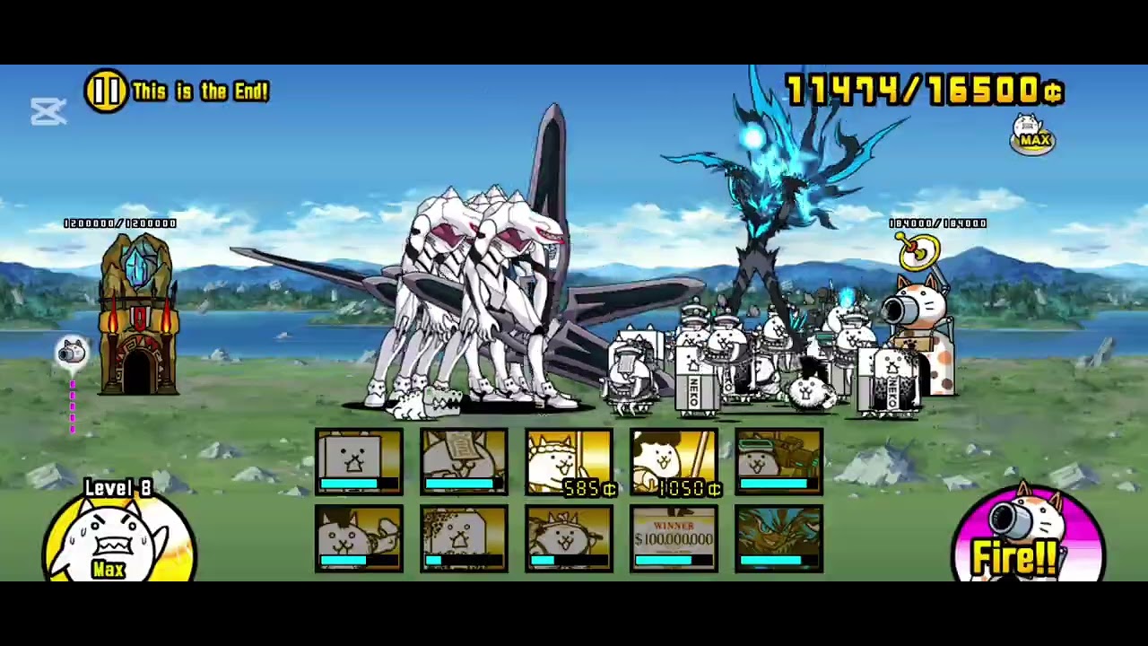 This is the end (last mass production Eva level)   