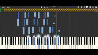 Transcendental etude {Mazeppa} S.139 No.4 - Franz liszt synthesia
