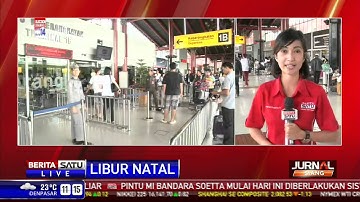 Bandara Soekarno Hatta Dipadati Penumpang
