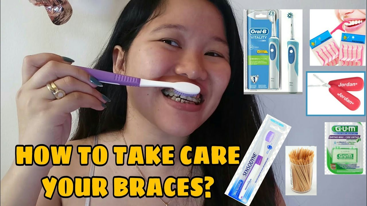 How i take care my teeth with braces Oral Hygiene Abu