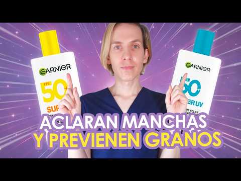 RESEÑA PROTECTORES Garnier SUPER UV - Piel grasa, manchada, acneica y más - ¿Son buenos?