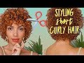 Styling Short Curly Hair