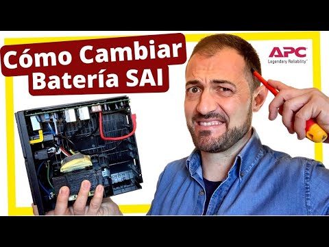 Vídeo: Com Substituir La Bateria En Un SAI