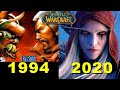 Evolution of warcraft Games  1994-2020