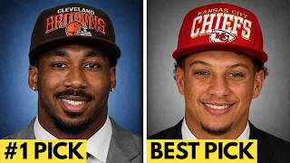 FIRST VS BEST Pick From Every NFL Draft Since 2016