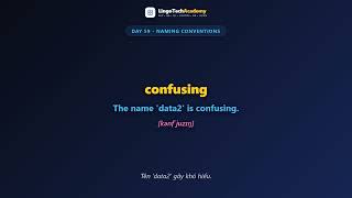 🚀 Day 59 - Naming Conventions | English for Frontend Developers