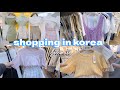 Shopping in korea vlog  colorful spring fashion haul  gotomall underground shopping center 