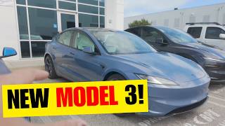 First Frost Blue Model 3 Performance on Wheels