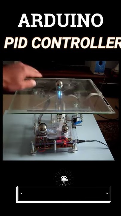 Ball on plate PID CONTROLLER With ARDUINO || PID BALANCE WITH BALL # ...