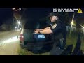 Bodycam: Home Invasion Suspect Shot As He Flees, Aiming Gun At Officers.