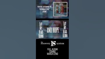 New Original Song! "Hydroxyzine" #emo #poppunk #elderemo