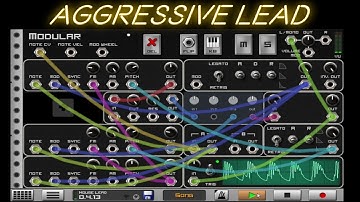 How to make an Aggressive Lead w/Modular in Caustic 3