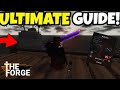 THE ULTIMATE FORGING GUIDE TO MAKE THE BEST WEAPON IN (THE FORGE)