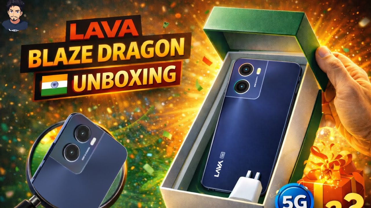 Lava Blaze Dragon 5G | Unboxing | Best Phone Under 10k 🚀 