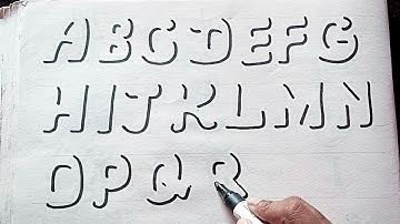 How to Write Letters in 3D | 3D Drawing | Prakash Kumar Art #3d #3dart #drawing