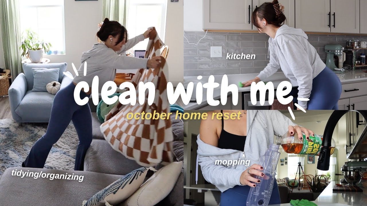 Осенняя уборка 🍂 *ЭТО ВАС МОТИВИРУЕТ* генеральная уборка ВСЕГО дома перед праздниками