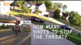 Cop Vs Knife, Real Life from Michigan 2020 - Lessons to be learned.
