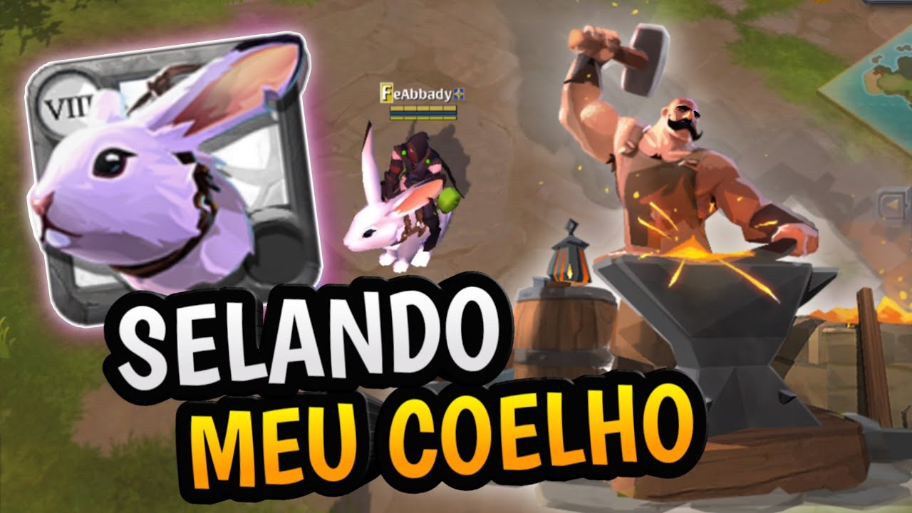 Selando meu Coelho CAUDA DE ALGODÃO no Albion Online