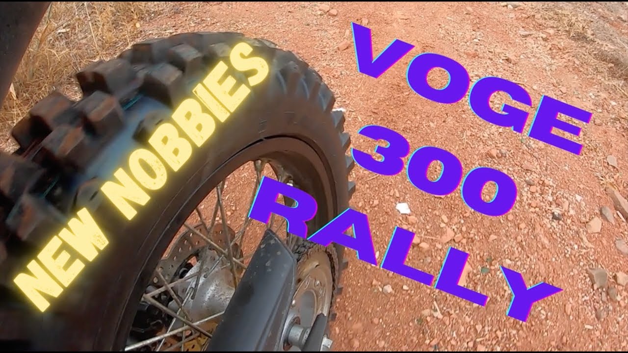 Новые шины для моего Voge 300 Rally