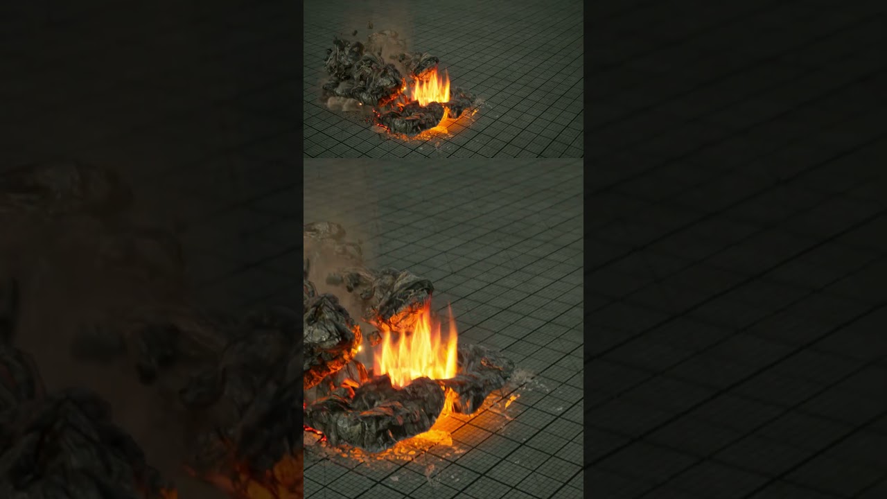Earth Spell in Unreal Engine 5 Niagara