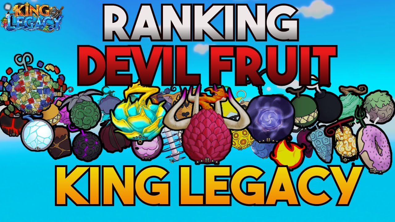 Рейтинг всех дьявольских фруктов в King Legacy | Обновление 8