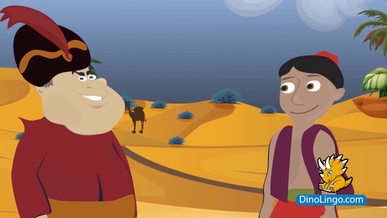 Thai Books for kids - Aladdin - Learn Thai for kids - Dinolingo