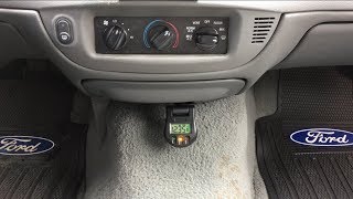 Crown Victoria  'Fix' Stuck HVAC Controls