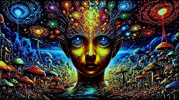 ✨ Mind Bending Frequencies, Psychedelic AI Art - Algorithm