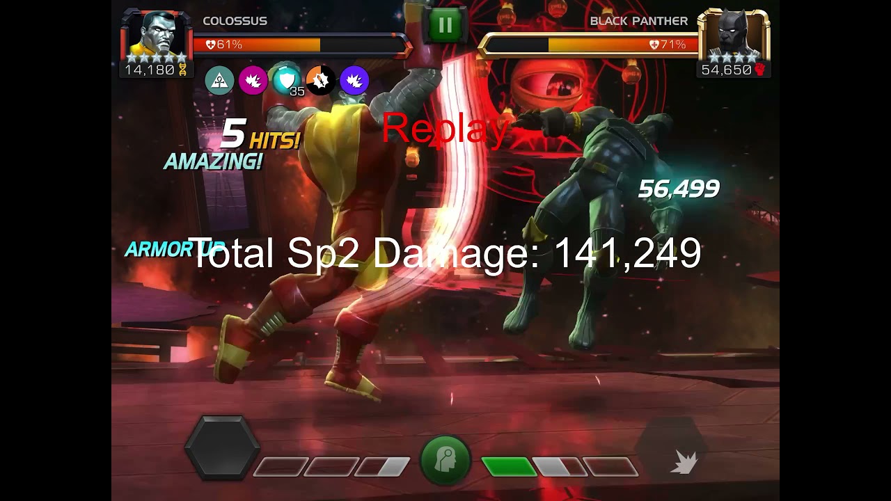 Horseman Colossus Absolutely Destroys With Omega Red and Prof. 