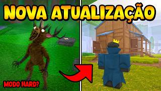 NOVA ATUALIZAÇÃO NOVAS CONSTRUÇÕES SECRETAS E HARD MODE NO 99 NOITES NA FLORESTA + SEGREDO!!!