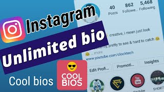 Instagram bio tricks 2021 for more followers || Instagram bio ideas screenshot 2