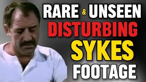 Unseen & VERY disturbing Paul Sykes interview 
