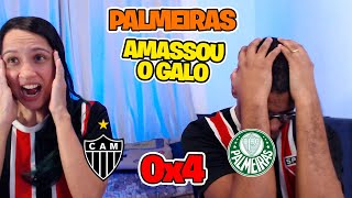 Thumbnail for REACT ATLETICO-MG 0 X 4 PALMEIRAS - HULK EXPULSO E GOLEADA PALMEIRENSE
