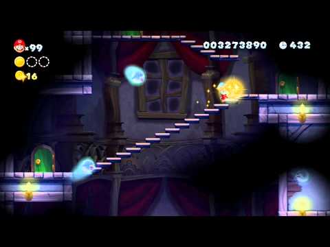 New Super Mario Bros. U - Which-Way Labyrinth (Star Coins / Secret Exit)