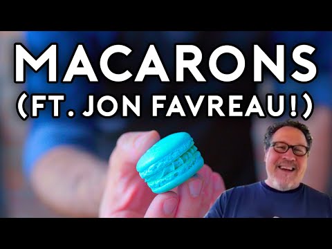 Binging with Babish: Macarons from The Mandalorian (ft. Jon Favreau!)