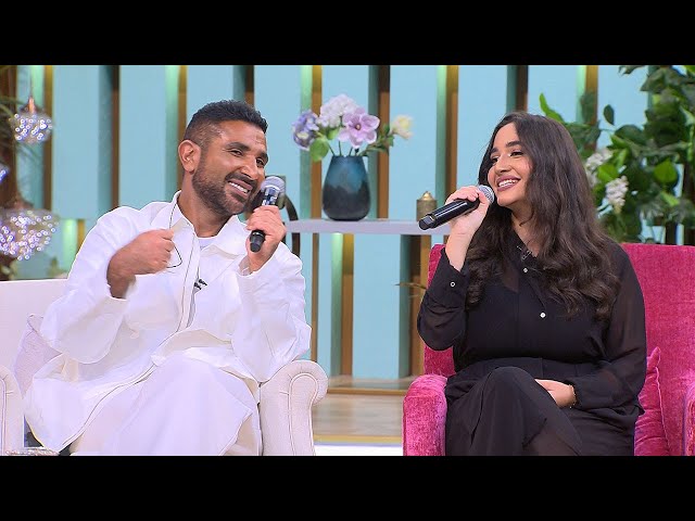 دويتو مكسرات من احمد سعد وبنته جودي ❤️