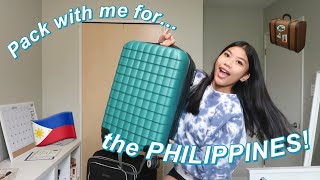 PACK WITH ME FOR PHILIPPINES | Arielle Oca