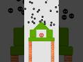Red Ball vs Black Monsters! 🔴👾 | Can We Save Him?#Gaming #Shorts #RedBall #PuzzleGame #Trending