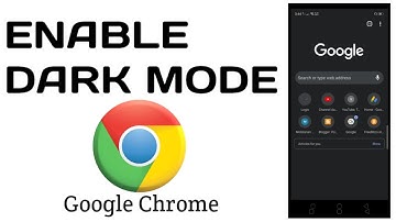 HOW TO ENABLE DARK MODE ON GOOGLE CHROME FOR ANDROID