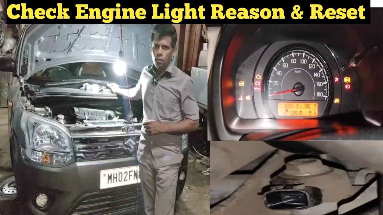 New WagonR Check Engine Light On Reset | DTC Code P0328