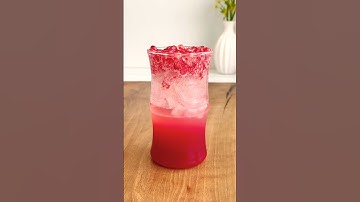 Luxury Sparkling Pomegranate Drink ✨ So Refreshing & Aesthetic!#asmr#shorts #drink #recipe