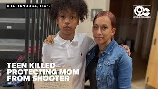 Mother says Tennessee teen shot to death inside his home protected her from gunfire