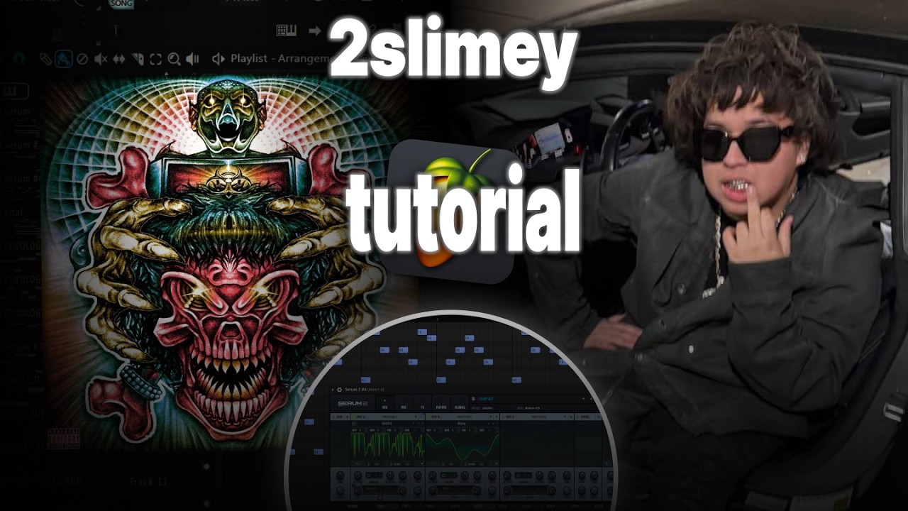 how to make 2slimey type beats like more anxiety - YouTube